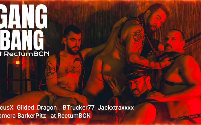 BTrucker77: Gang bang al Rectumbcn 4K