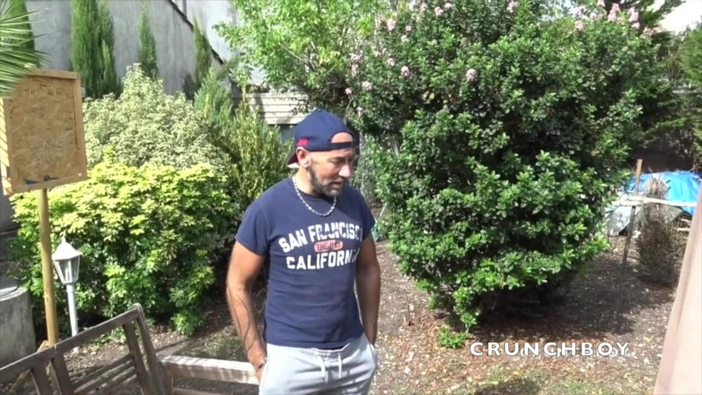 Surprise bareback party with friends: Kevin Ass used raw by surprise by his 2 friends