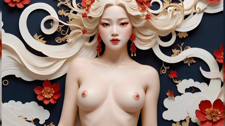 LustRender: Photos de filles nues, style 3D, partie 3