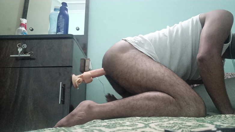 Rajasthani-old-lover: Un indien desi fait un show de masterbation avec son...