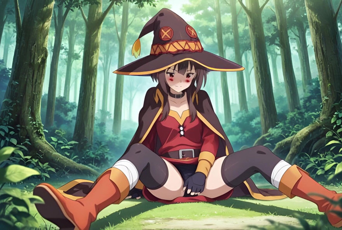You top AI: Caminhada Sexual na Floresta Megumin e Kazuma em adaptações de...