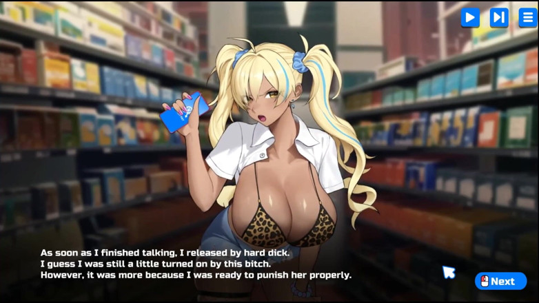 Cumming Gaming: Body Pay [ Hentai Game ] Ep.1 辣妓在杂货店卖她的阴户！