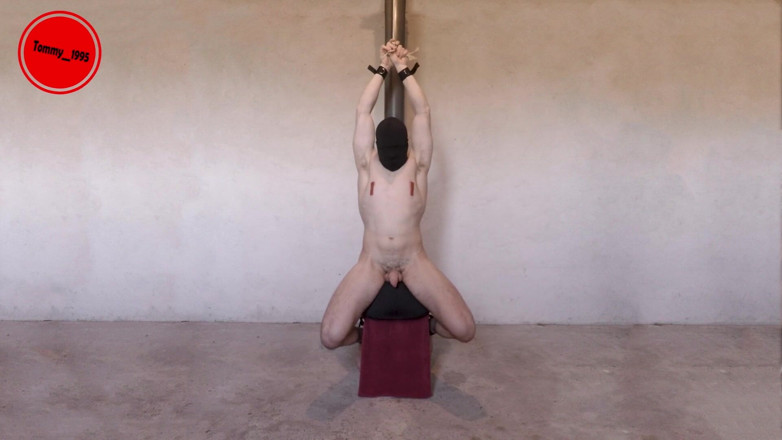 Tommy_1995: 激烈的 Sybian 前列腺挤奶高潮克制的家伙呻吟
