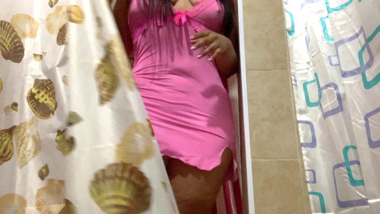 Katrina4deluxe: Bathroom camera stepmom in pajamas pissing