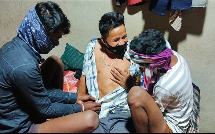 Xtremee: Indian Threesome - Coming Collage Boys Trip and Threesome Youngest Boys...