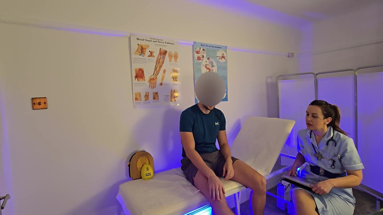 Mr LDN Lad: Une Vraie Infirmière Britannique Me Suce Dans Une Clinique!