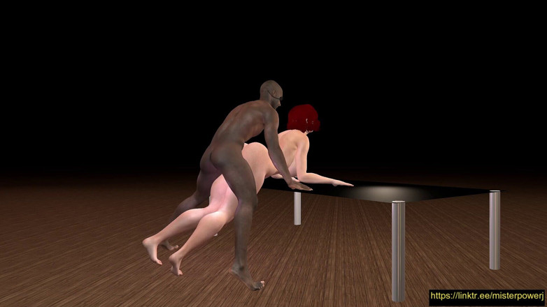 Misterj 3d Studio: La veuve noire a besoin d’amour furieux en levrette