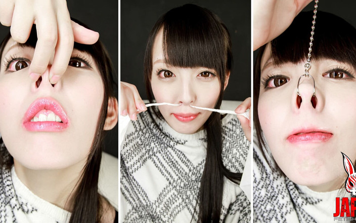 Japan Fetish Fusion: Sudut pandangan pertama Ikumi Kuroki: Spit Spray, Nose, Sneeze dengan...