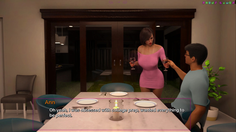 Porny Games: Ferme-toi et danse - sexe dans la cuisine avec sa belle-mère (épisode 11 - 2)