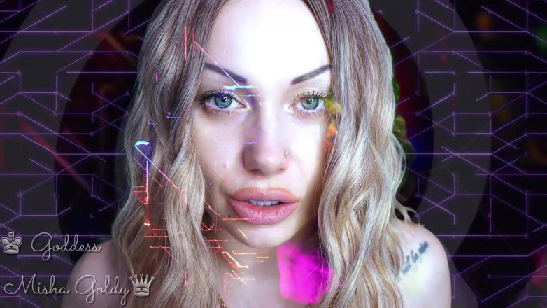 Goddess Misha Goldy: Okouzlující přeprogramování mozku!  Šeptání ASMR spouště a fixace oka!