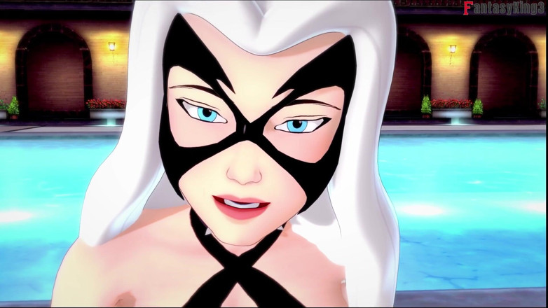 Fantasy king: Felicia Hardy (gatto nero) bikini punto di vista sesso - Marvel
