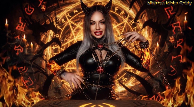 Goddess Misha Goldy: Мої слова виріжуть у твоєму розумі пекло