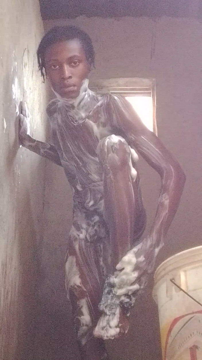 Blacksexy: 一人で入浴