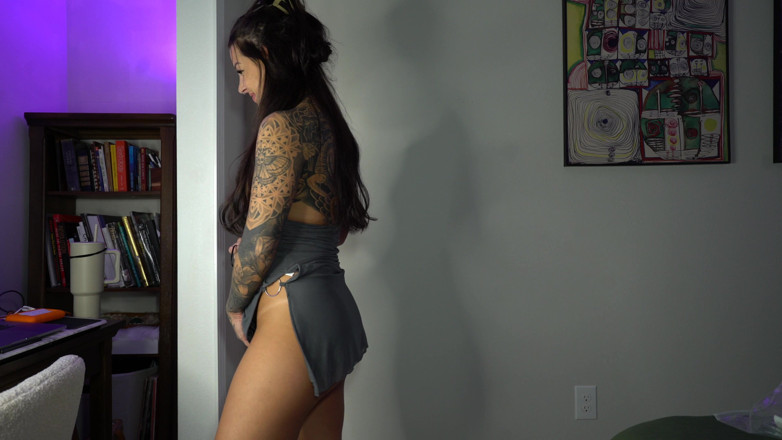 Evelin Stone: Evelin webcam show en vivo prueba el recorrido de chorros...