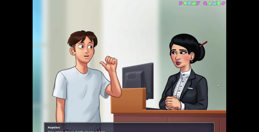 Porny Games: Summertime Saga 0.20.8 - seks pejabat bank (bahagian 10)