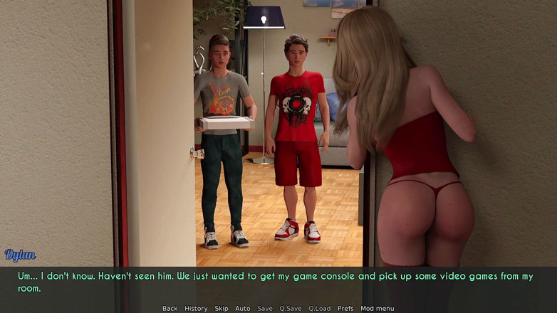 Porngame201: Evli ve üvey anne awam ana sürüm 1 - rol yapma
