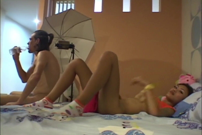 Greedy Shemale: Tetas grandes super caliente sexy puta ladyboy asiático