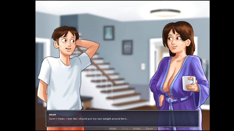 Lana Game plays: Yaz mevsimi efsanesi bölüm 5 - orta yaşlı seksi kadın bana büyük...