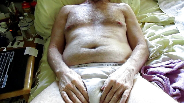Hairyartist: Lawati Will in White Briefs Jo oleh Hairyartist