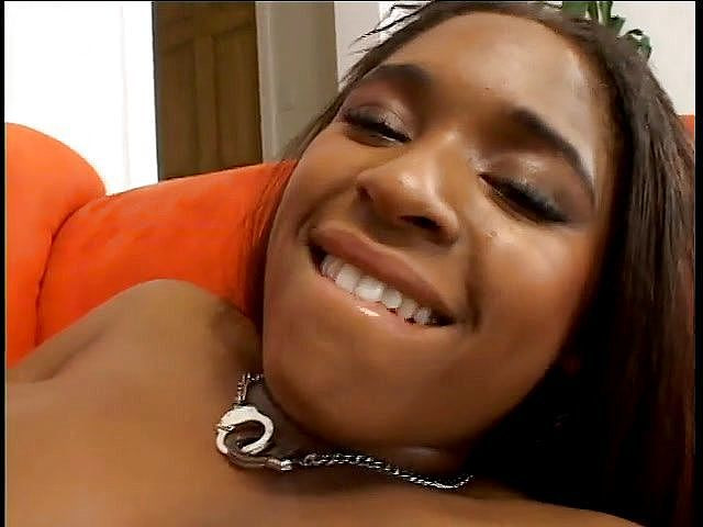 Hot and Wet: Black BBW with shaved cunt fucked by black stud then...