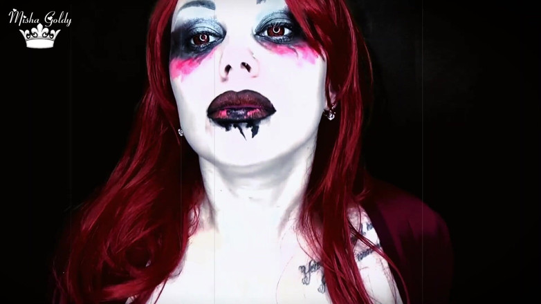 Goddess Misha Goldy: Sborra subito in bocca al demone pericoloso e diventa il...