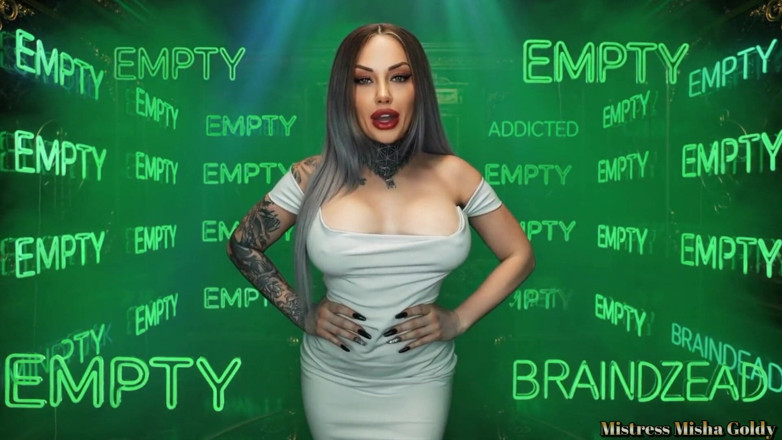 Goddess Misha Goldy: 내 무기력한 뇌없는 쾌락 좀비