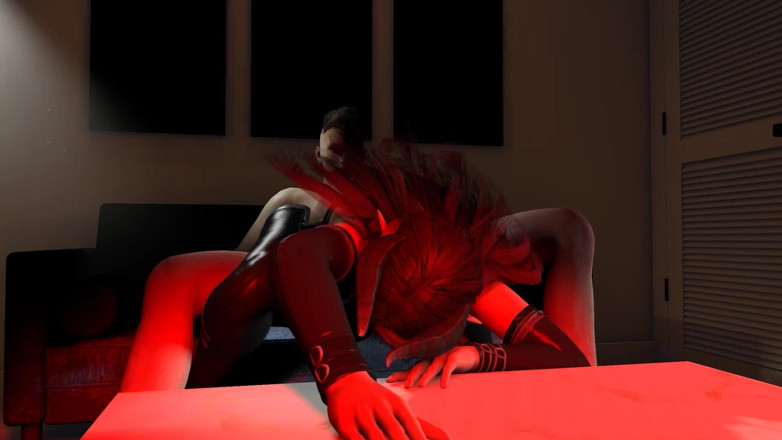 Wraith ward: Follando a la chica súcubo Daemon en la sala de...