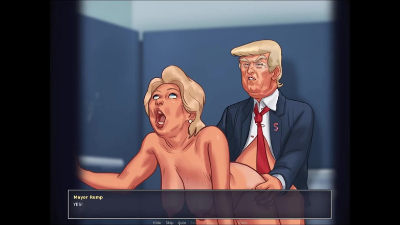 LewdArcade: Yaz mevsimi efsanesi Terry ve Belediye Başkanı Rump ve Roz...