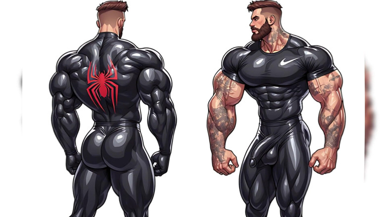 Erotic Man: Superheroes panas bonjolan dan zakar