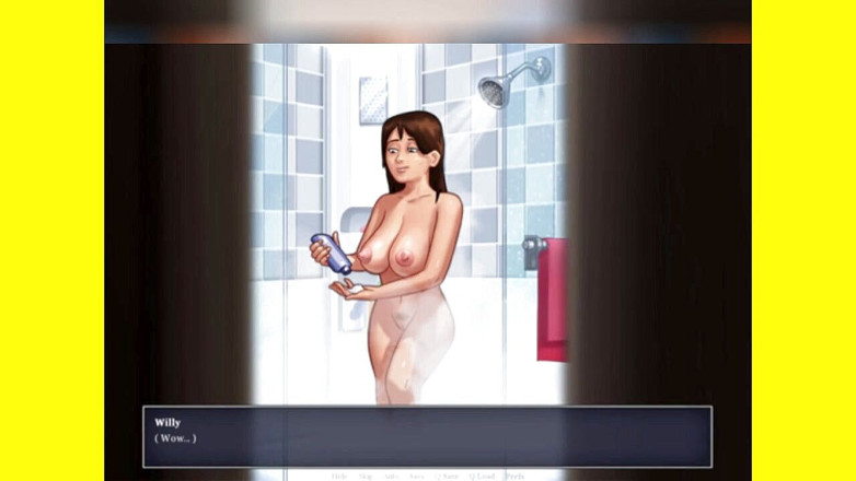3DXXXTEEN2 Cartoon: De geur van het gebruikte slipje van een vrouw. 3D porno...