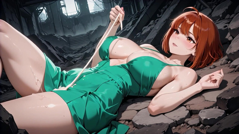 Tay Swift X: Roodharige anime-meisje hard geneukt in een geruïneerde fabriek - druipt van...
