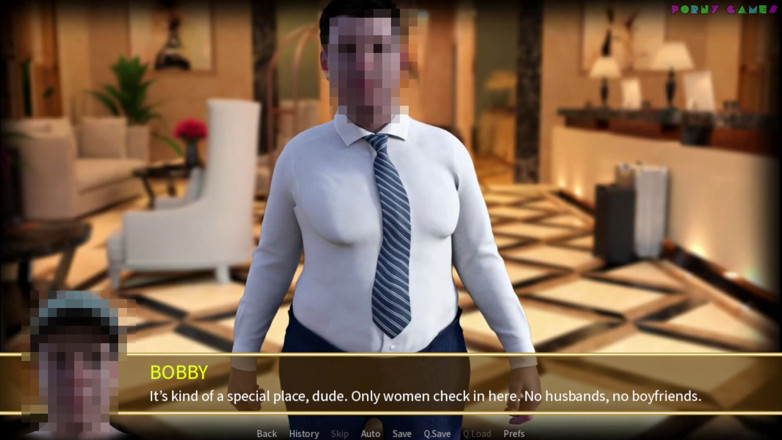 Porny Games: Sin island di Chaixas: sesso sul falò, BBW trio 2