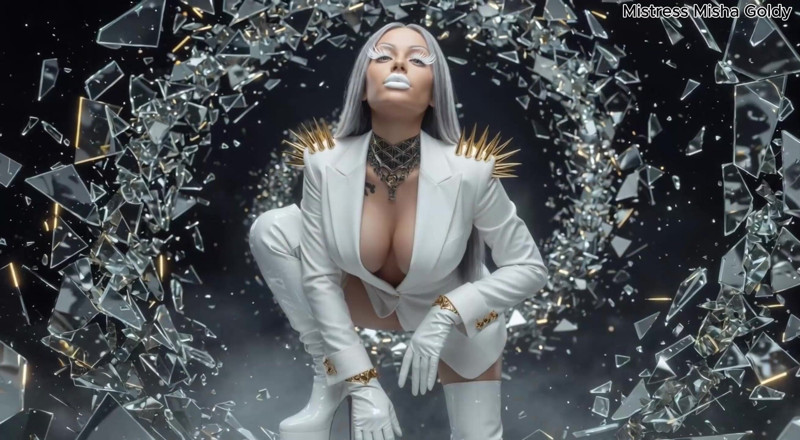 Goddess Misha Goldy: Une faiblesse contrôlée incroyable