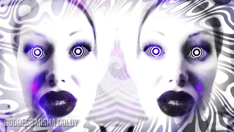 Goddess Misha Goldy: 私の螺旋状の目だけ、ポルノだけ、けいれんとグーニングだけ!