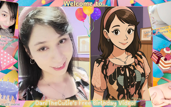 DaniTheCutie: Video ulang tahun gratis Danica edisi 2025!