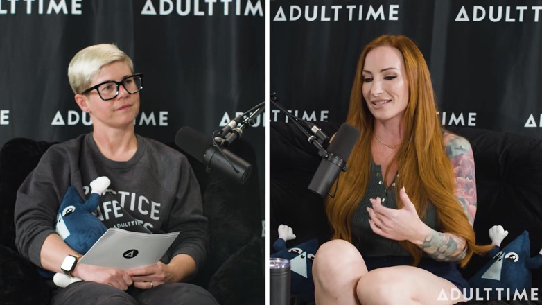 Adult Time Podcast: Sophia Locke: Naplnění fantazie, euro porno a polykání 122 dávek | čas pro...