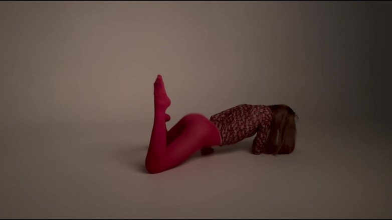 Skinny_lady69: Gymnastes aux longues jambes en collants roses