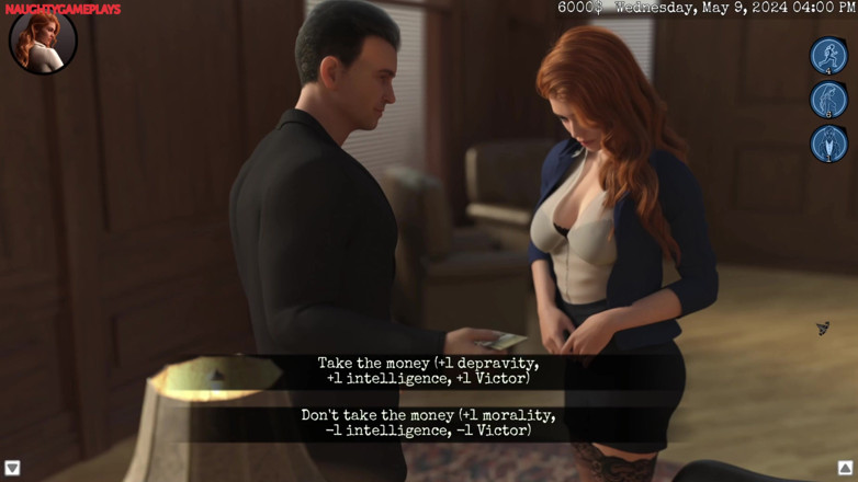Naughty gameplays: Limites da Moral (parte 15) por Novel-games - Sexy Wife É Fodida