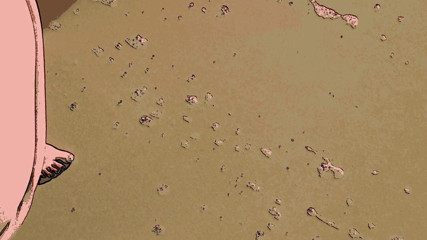 LaLaDelilah: Pés de praia