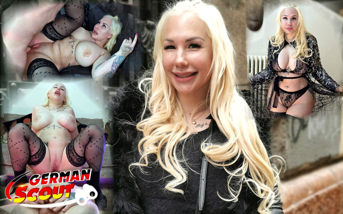 German Scout: Scout allemand - Kyra, blonde à gros cul et seins, se fait...