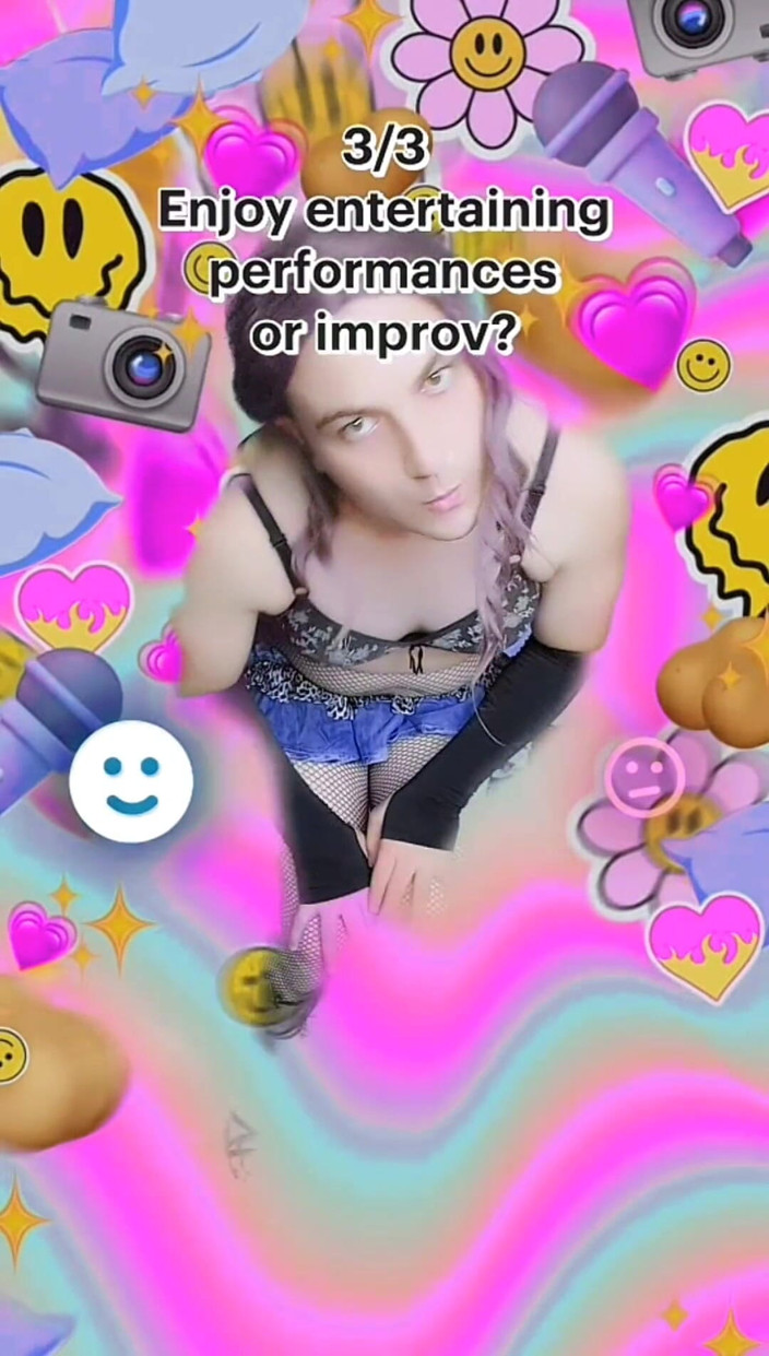 Kitty_Cross: Söt söt sammanställning av Crossdresser med Big Butt Femboy hemlagad...