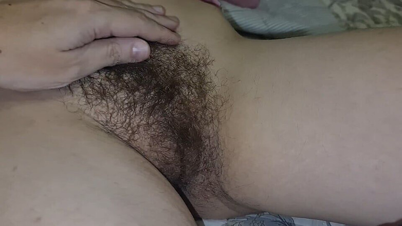 CherryDream: He Really Loves to Play with My Hairy Pussy, Huge...