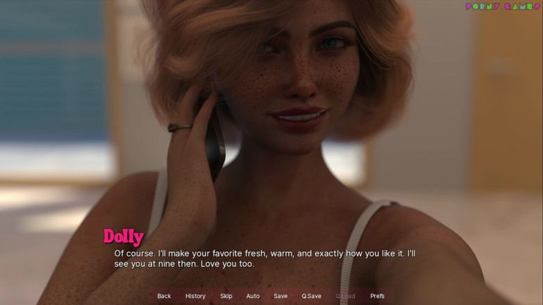 Porny Games: Свпаривательная вечеринка Dolly на два лизания пекарни - неверная жена стремится быть кримпаем и оплодотворена незнакомцем, счастливым дояком 11