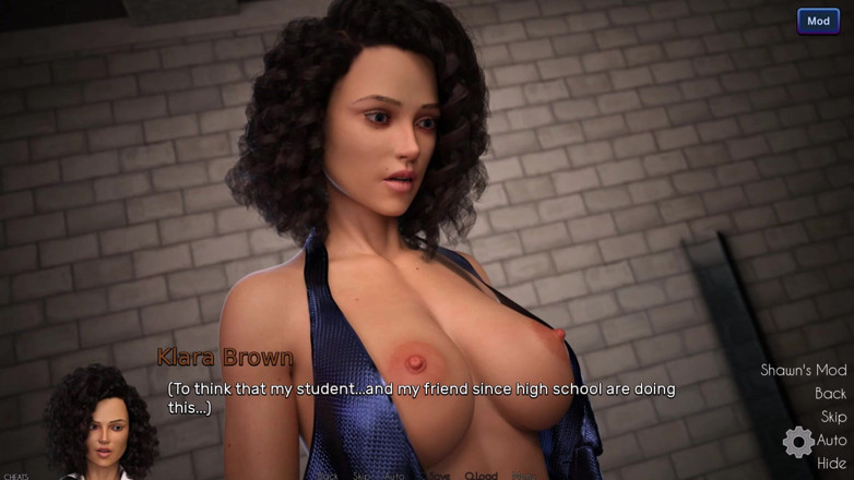 3D Cartoon Porn: Пробудження 19: Клара Браун вчитель утрьох, сперму їдять, мінет, кремпай і анал