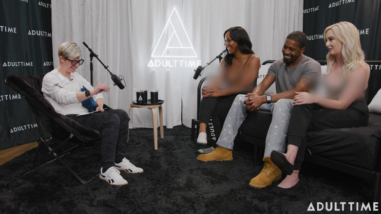 Adult Time Podcast: Podcast gwiazdy po trójkącie! | Lexi Lore, Isiah Maxwell i August...