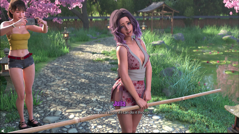 Johannes Gaming: Julia no Japão 3 Himiko concordou em treinar Julia