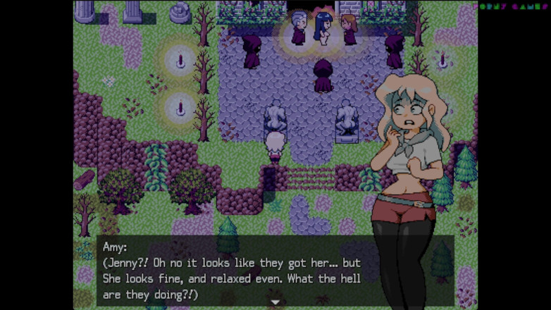 Porny Games: Orginidad final por roproduction - cachonda hermanastra, gangbang ritual 1