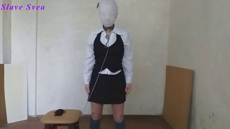 Angelinga: Slave girl self punishment