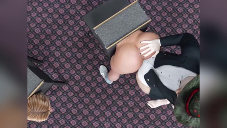 SexxyAnime: Ahli silap mata membuat zakarnya hilang di dalam farajnya
