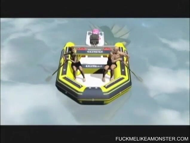 Fuck Me Like a Monster: Na plaży hentai sex cartoon